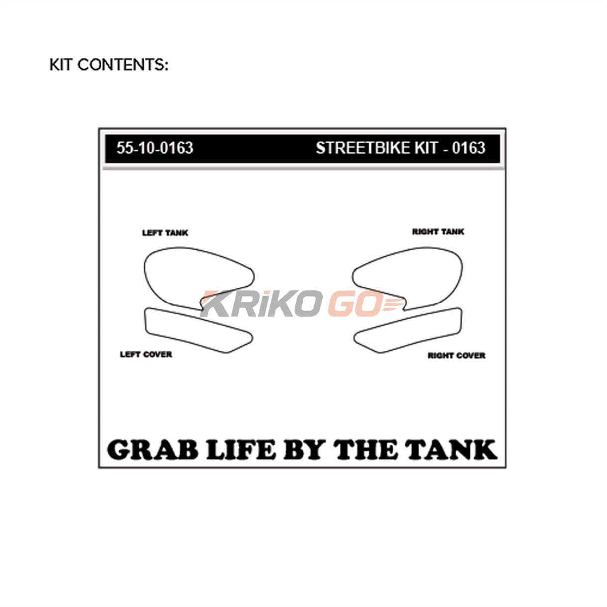 Stompgrip Stompgrip Yamaha Yzf-R25 2019 Şeffaf-Siyah Depo Pad
