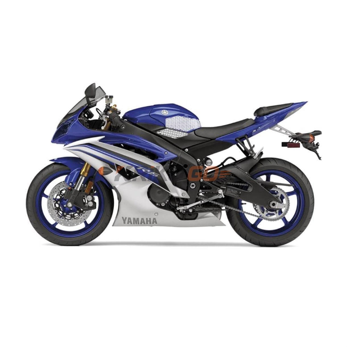 Stompgrip Stompgrip Yamaha Yzf-R6 (08-16) Şeffaf-Siyah Depo Pad