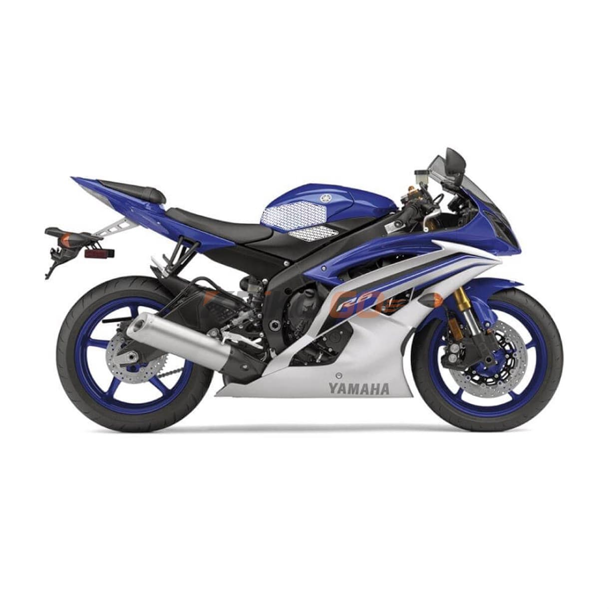 Stompgrip Stompgrip Yamaha Yzf-R6 (08-16) Şeffaf-Siyah Depo Pad