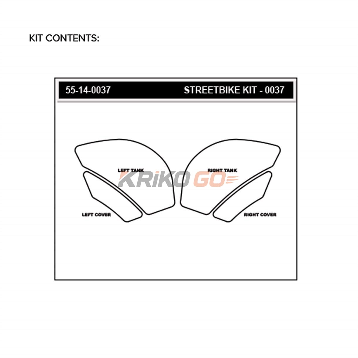 Stompgrip Stompgrip Kawasaki Ninja Zx-6r (09-20) Şeffaf-Siyah Depo Pad