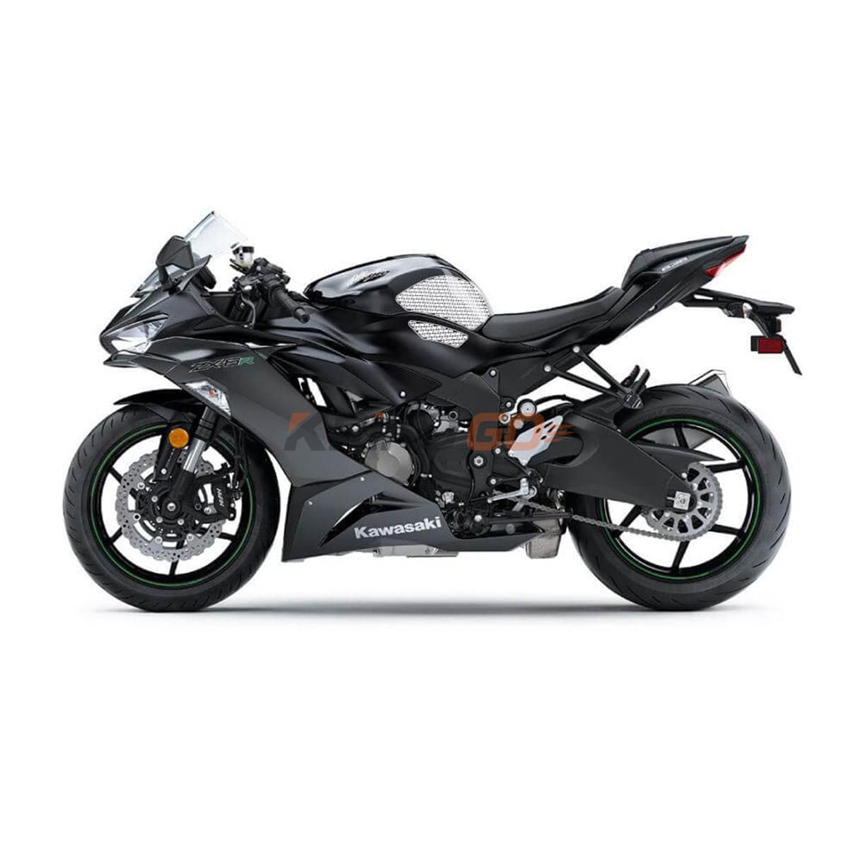 Stompgrip Stompgrip Kawasaki Ninja Zx-6r (09-20) Şeffaf-Siyah Depo Pad