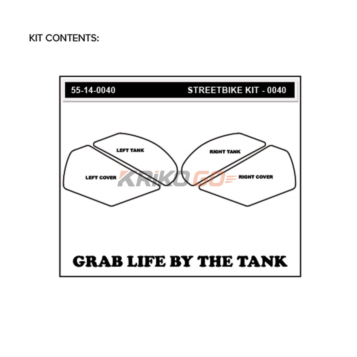 Stompgrip Stompgrip Kawasaki Ninja Zx-10r Şeffaf Depo Pad