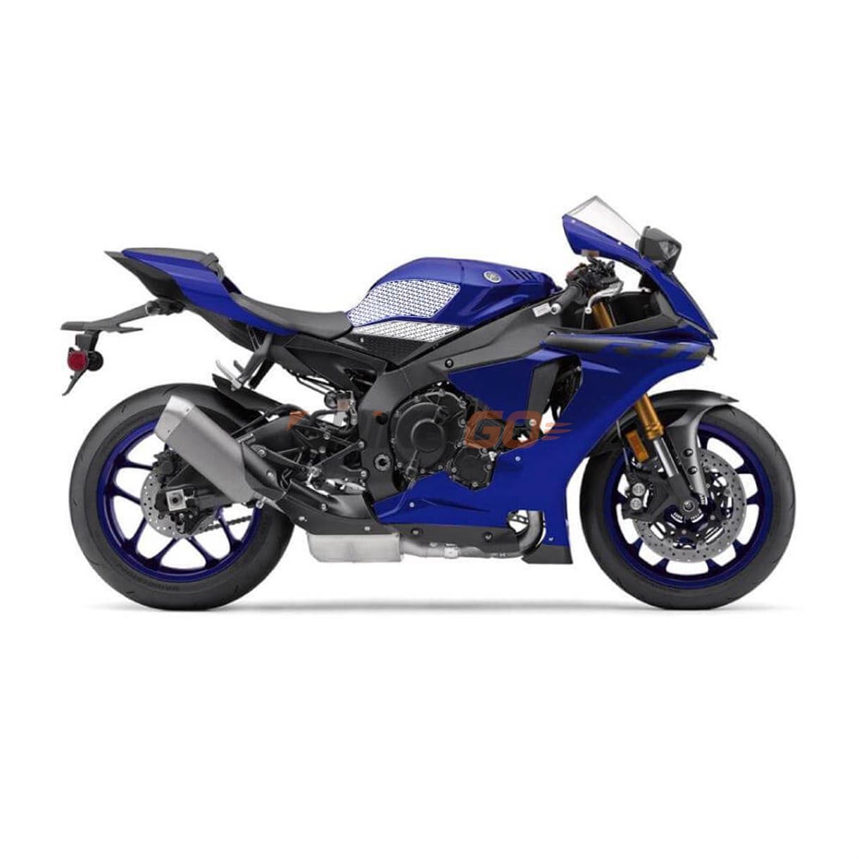 Stompgrip Stompgrip Yamaha Yzf-R1 2020 Şeffaf-Siyah Depo Pad