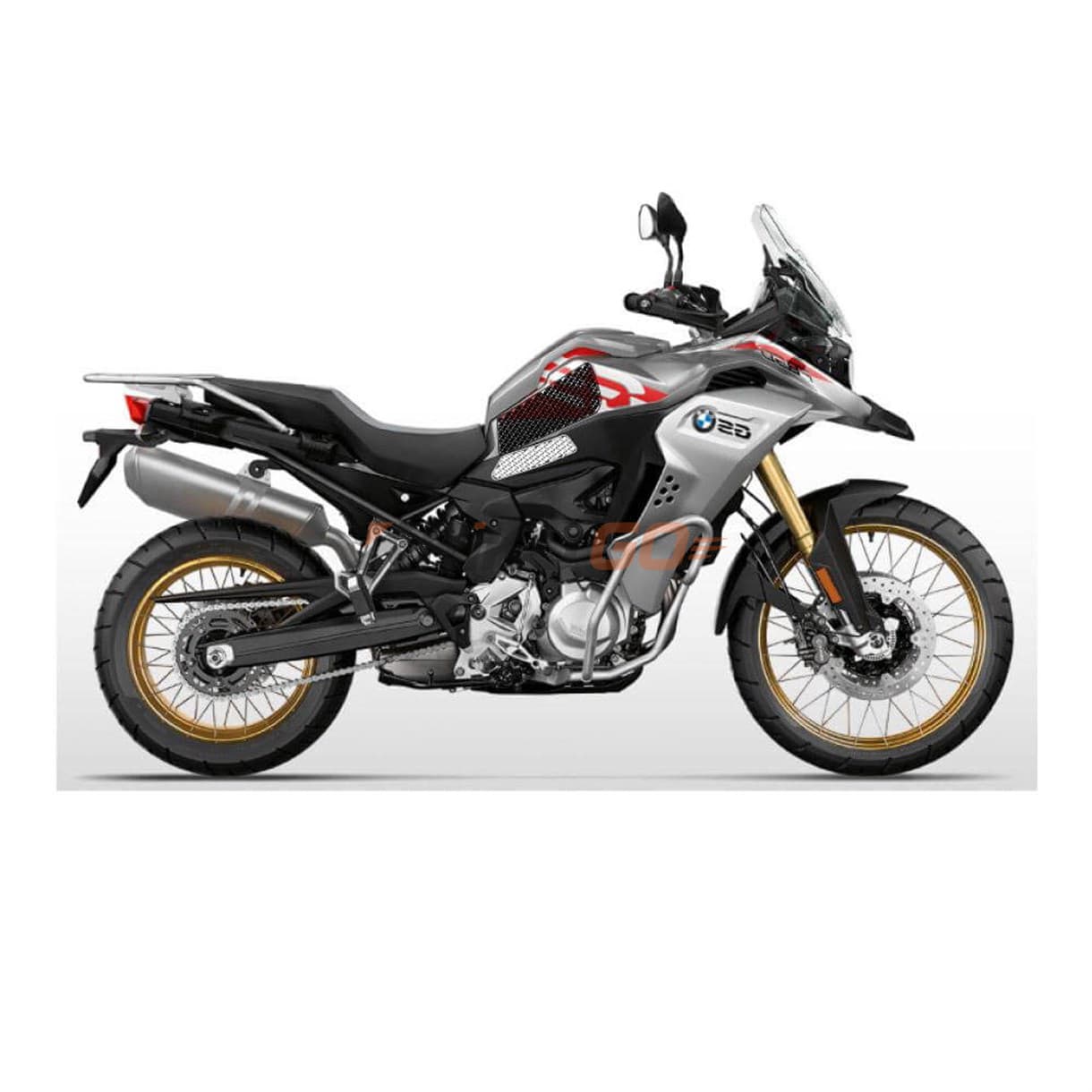 Stompgrip Stompgrip Bmw F850 Gs Adventure 2020 Şeffaf Depo Pad