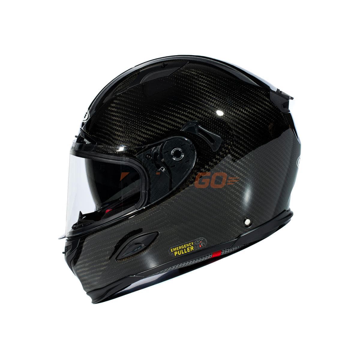 Zeus Zeus ZS-1800B Gloss Carbon Kapalı Kask