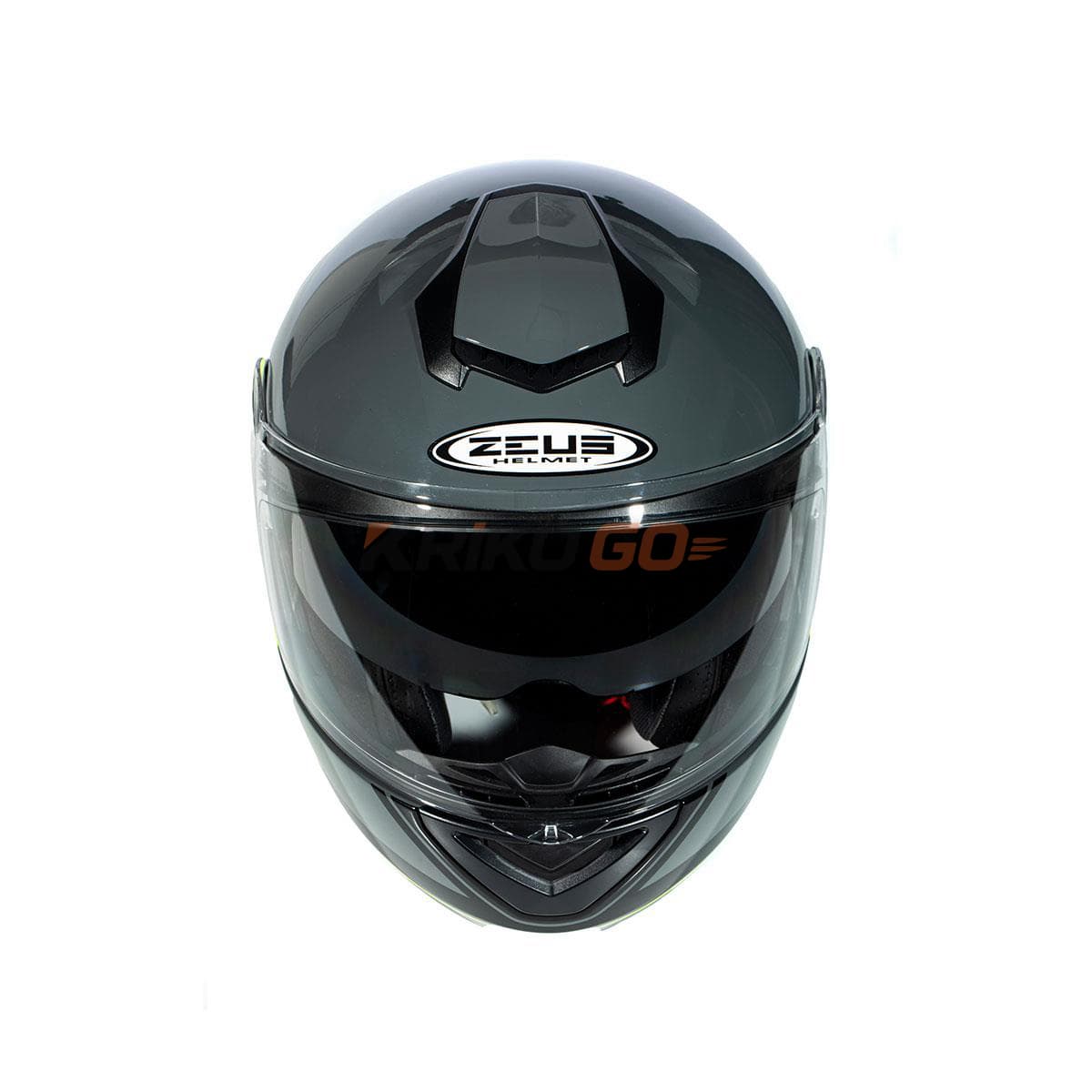 Zeus Zeus ZS-3050 BE7 Grey Fluo Yellow Çene Açılır Kask