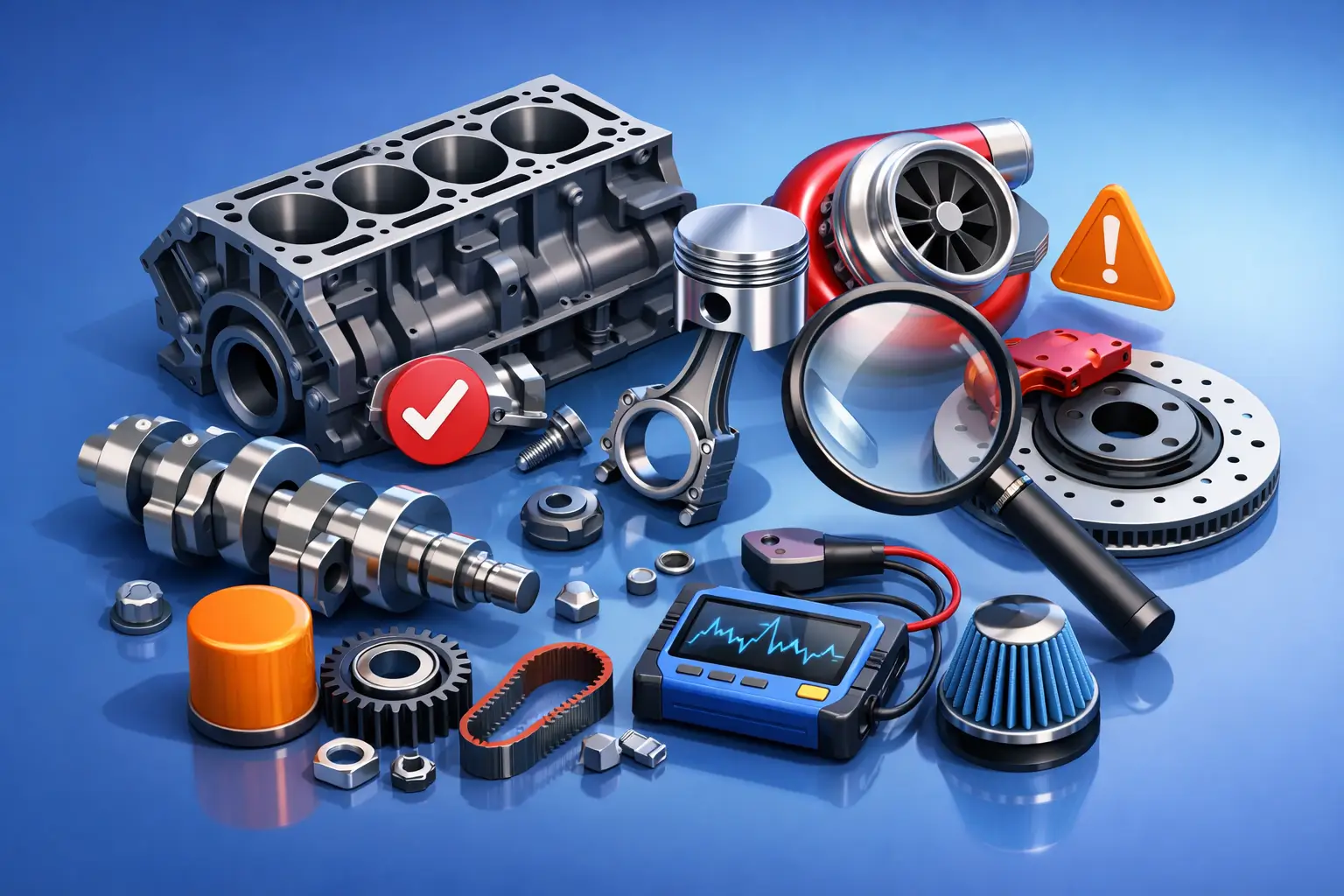 Motor Parçaları Seçerken 7 Kritik Kontrol