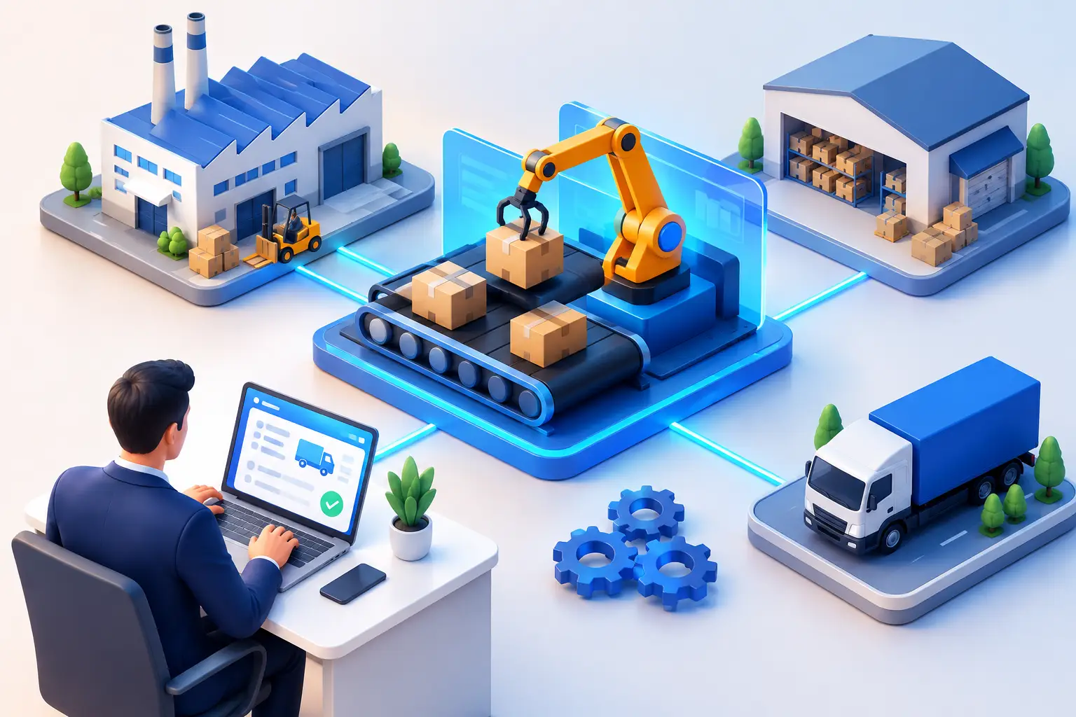 B2B tedarik otomasyonu ile parçada hız kazanın