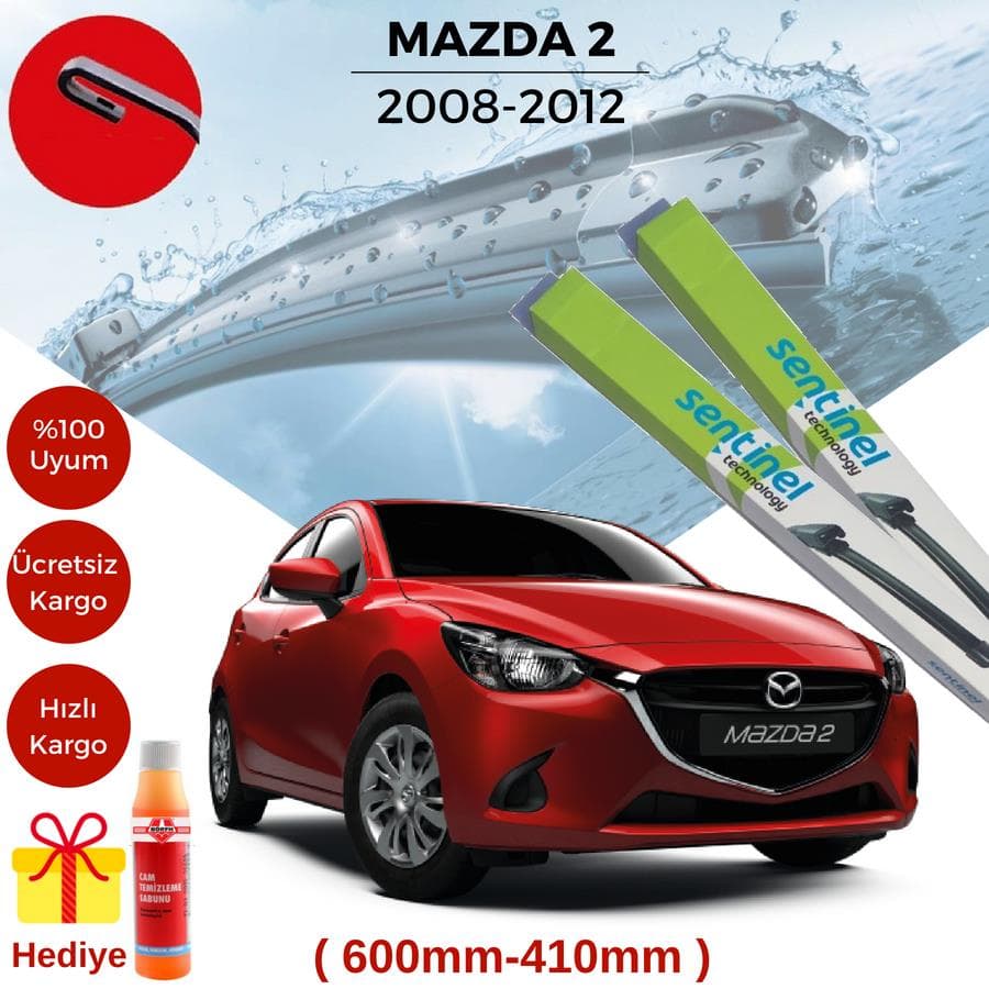 Mazda 2 Silecek Takımı 2008-2012 (60-41)