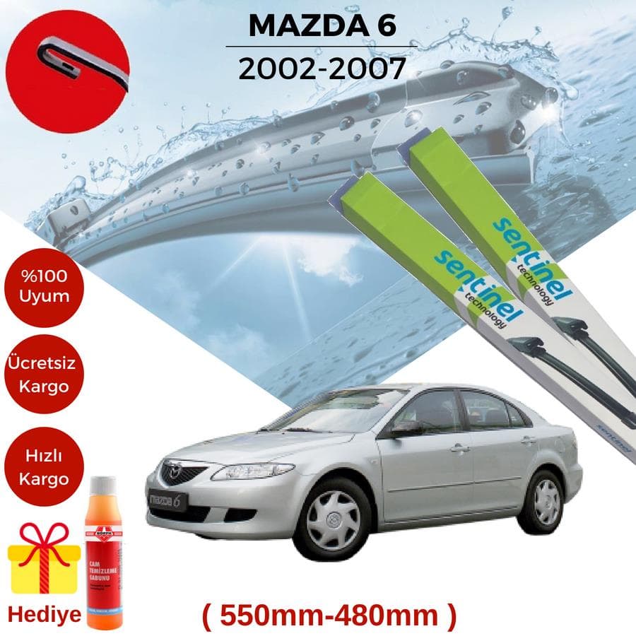 Mazda 6 Silecek Takımı 2002-2007 (55-48)