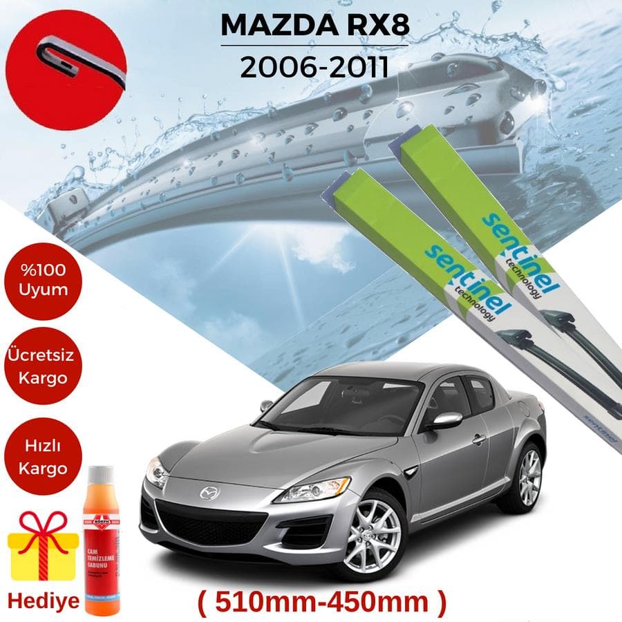 Mazda RX8 Silecek Takımı 2006-2011 (51-45)