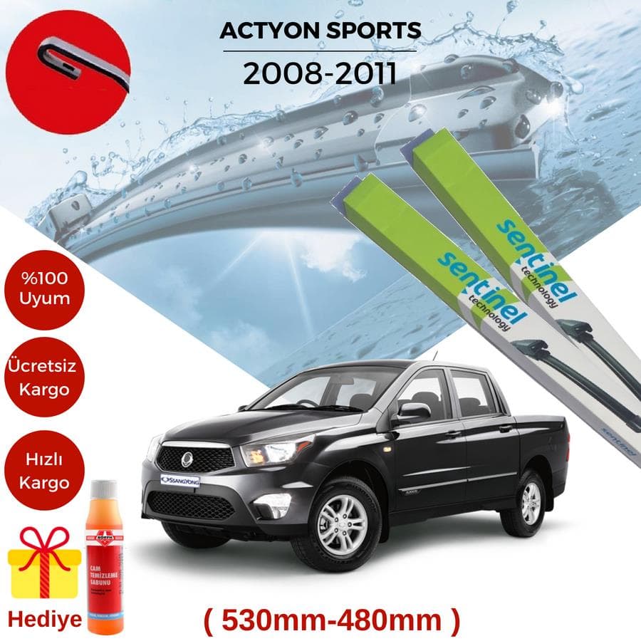 Ssangyong Actyon Sports Silecek Takımı 2008-2011 (53-48)