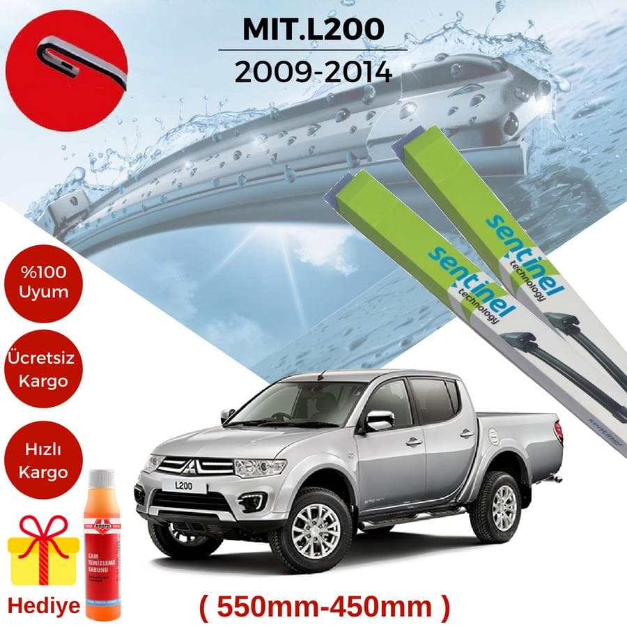 Mitsubishi L200 Silecek Takımı 2009-2014 (55-45)