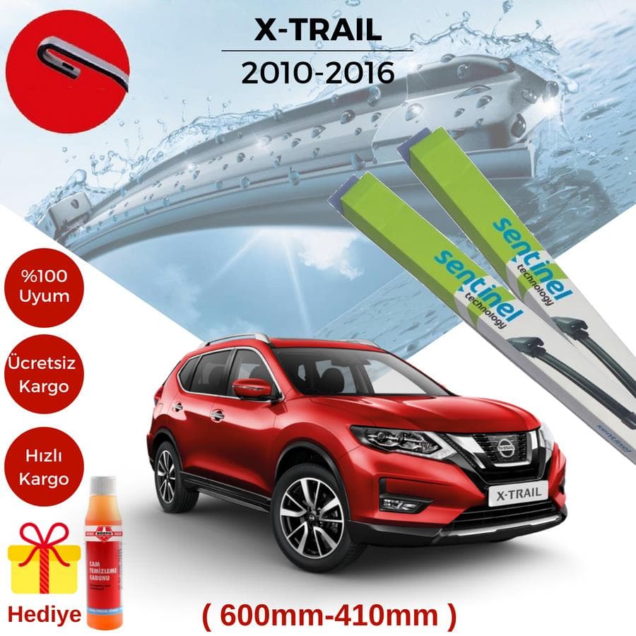 Nissan X-Trail Silecek Takımı 2010-2016 (60-41)