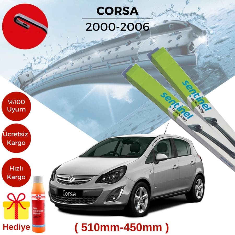 Opel Corsa Silecek Takımı 2000-2006 (51-45)