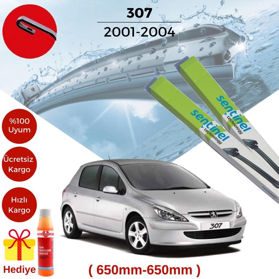 Peugeot 307 Silecek Takımı 2001-2004 (65-65)