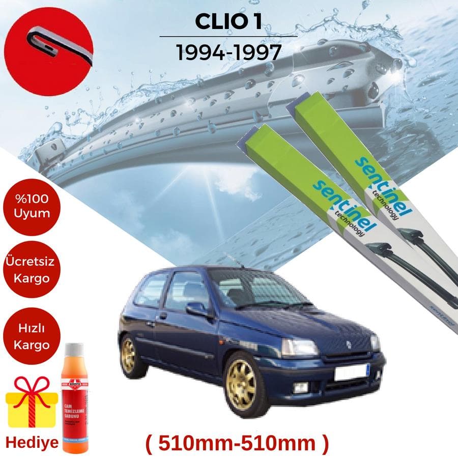 Renault Clio 1 Silecek Takımı1994-1997 (51-51)