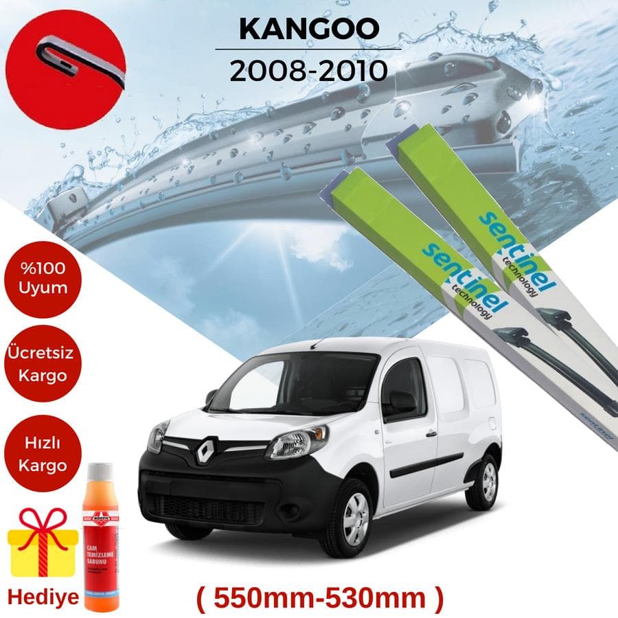 Renault Kangoo Silecek Takımı 2008-2010 (55-53)