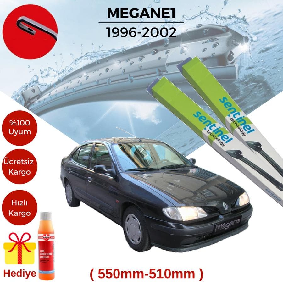 Renault Megane 1 Silecek Takımı 1996-2002 (55-51)