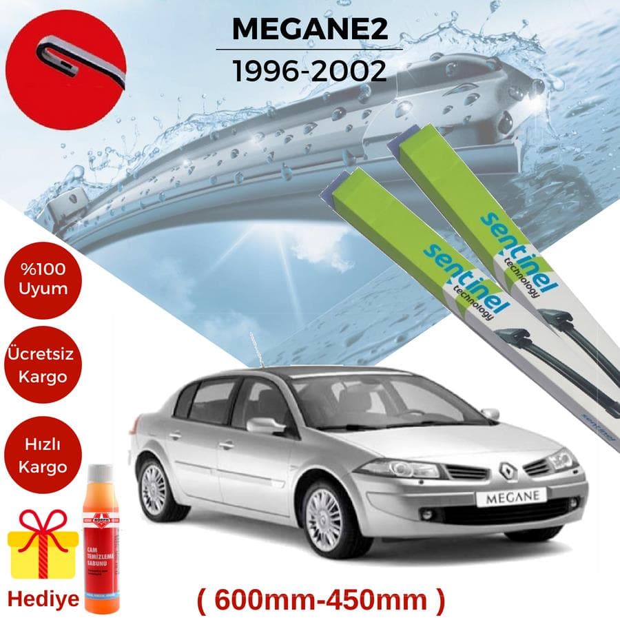 Renault Megane 2 Silecek Takımı 1996-2002 (60-45)