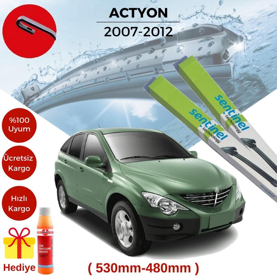 Ssangyong Actyon Silecek Takımı 2007-2012 (53-48)
