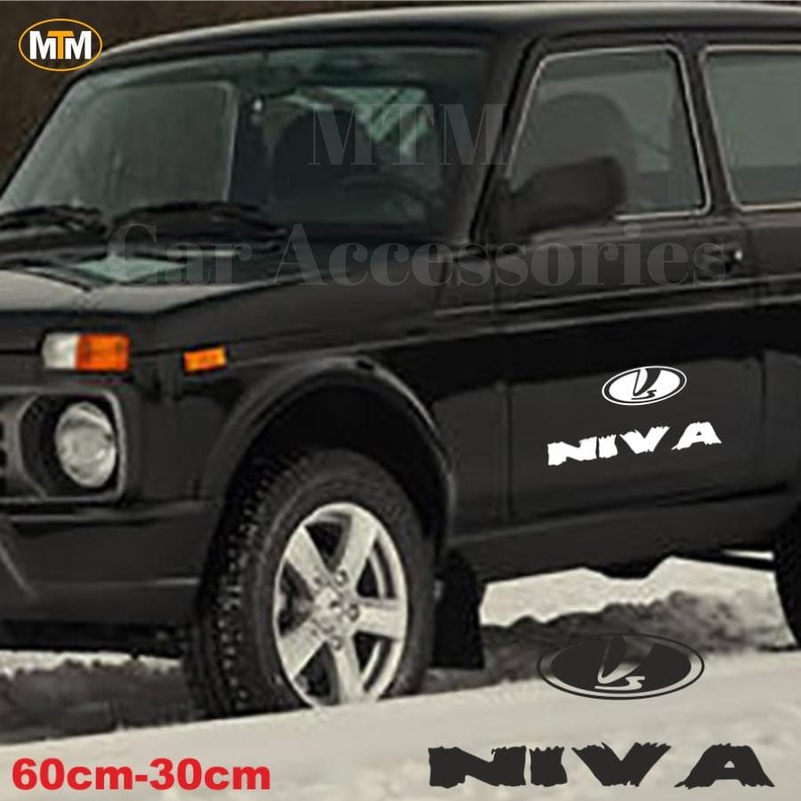 Lada Niva Yan Kapı Off Road Oto Sticker 1 Adet