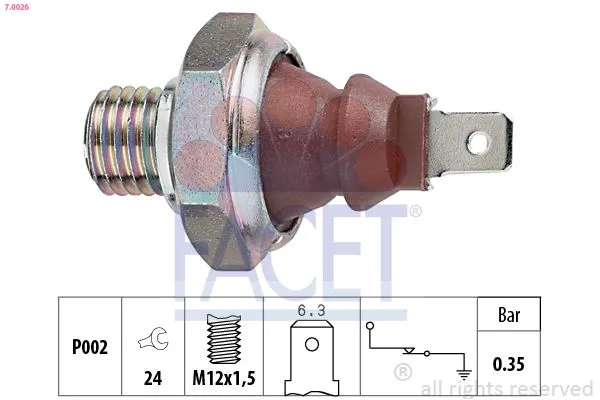 Yağ Müşürü Mercedes V -Sınıfı (638) FACET 7.0046