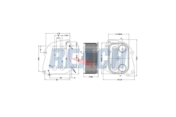 Motor Yağ Soğutucu BMW 3 Serisi Coupe (E46)(1999->) ASPART 6OCO1038
