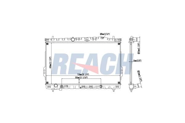 Su Radyatörü Hyundai Elantra (MD)(2011->) BSG 40-520-060