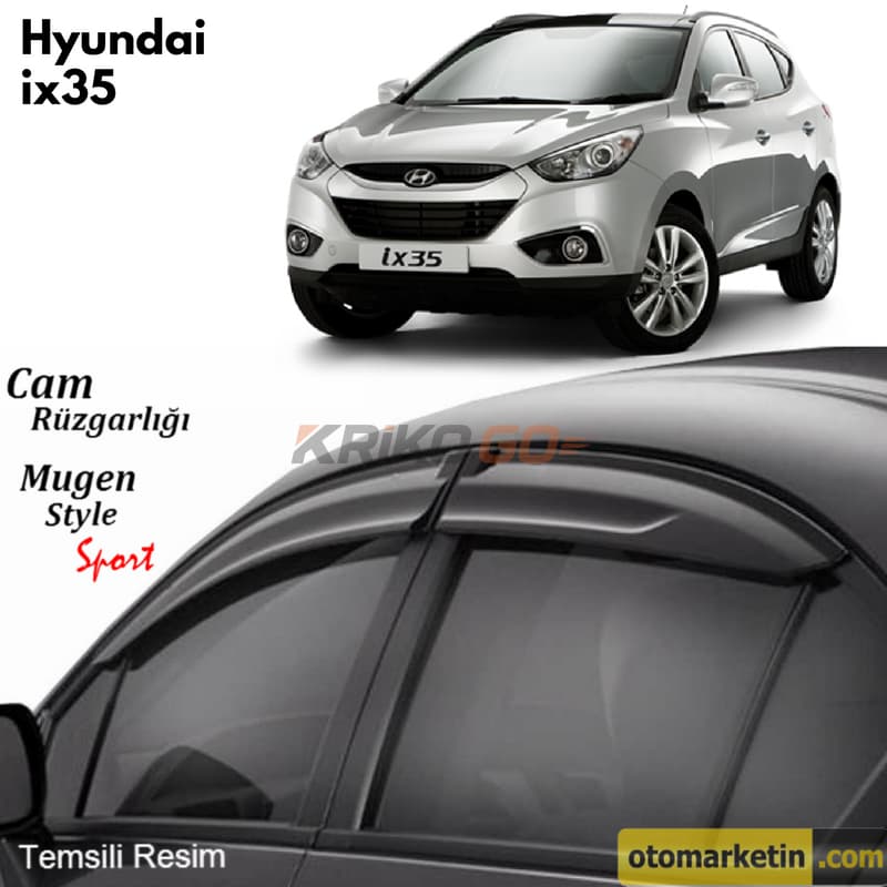 Hyundai İX35 Mugen Cam Rüzgarlığı