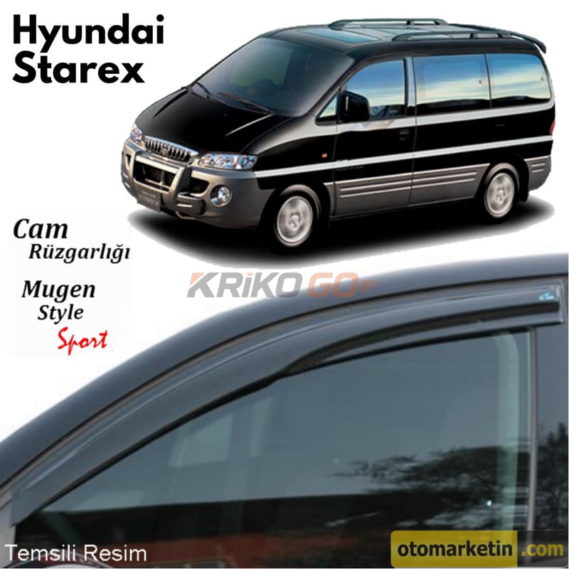 Hyundai Starex Mugen Cam Rüzgarlığı