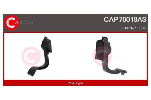 Gaz Pedalı Citroen C1 (05.2005->) PSA ORJINAL 1601G6