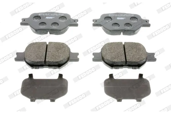 Fren Disk Balata Ön Toyota Land Cruiser (J7)(1982->) EUROREPAR 1682307780