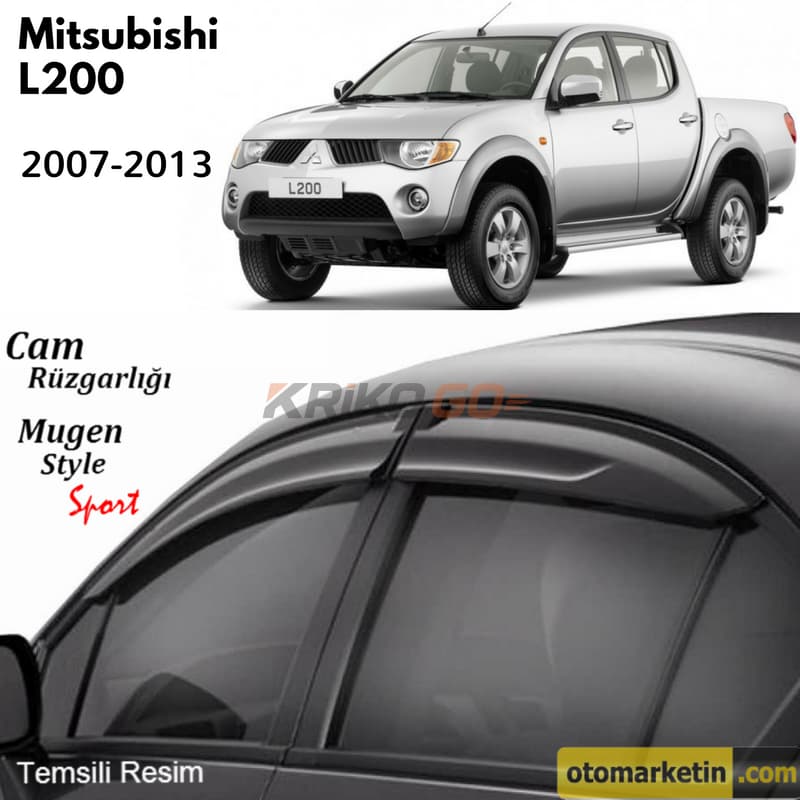 Mitsubishi L200 Mugen Cam Rüzgarlığı 2007-2013