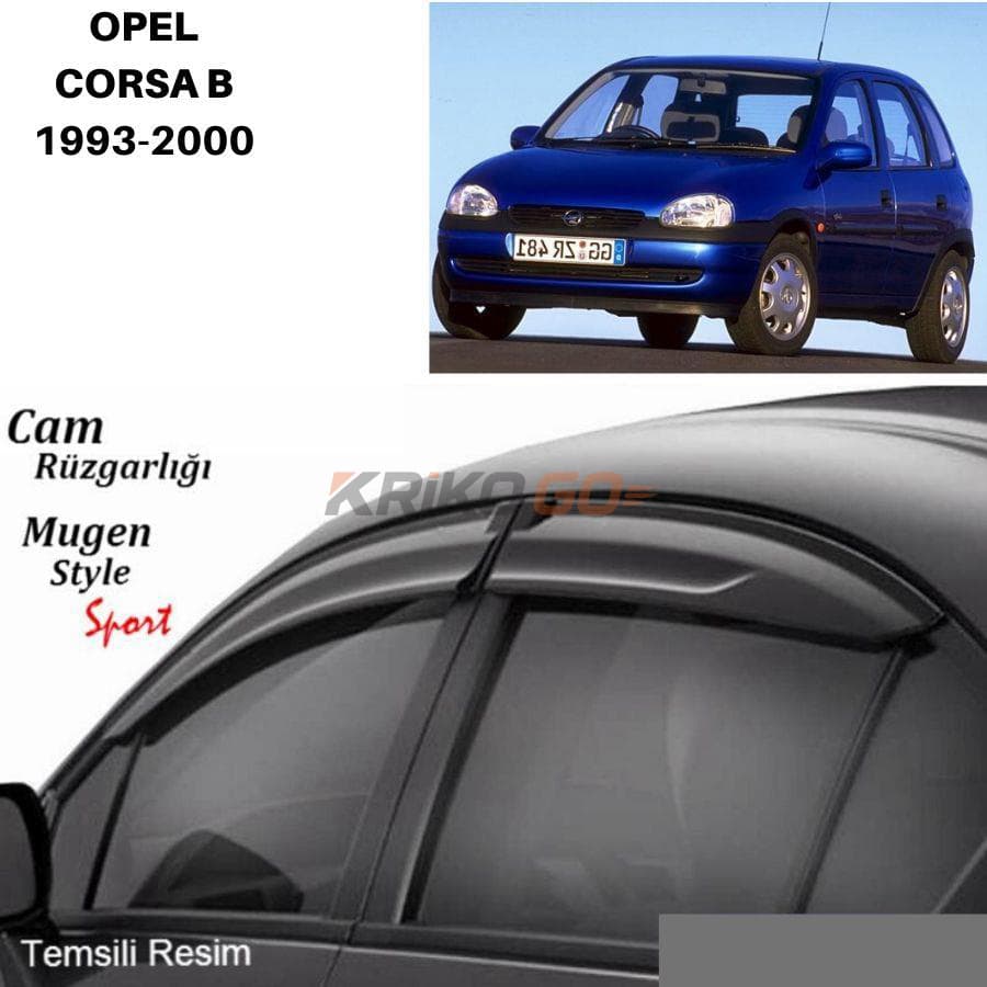 Opel Corsa B Mugen Cam Rüzgarlığı 1993/2000