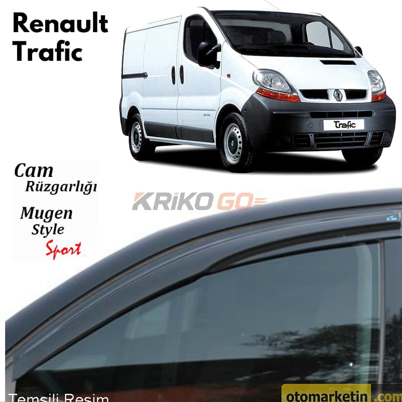 Renault Trafic Mugen Cam Rüzgarlığı 2001-2015