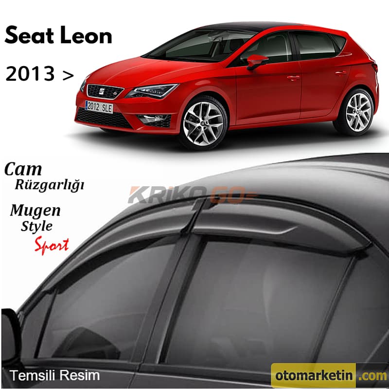 Seat Leon Mugen Cam Rüzgarlığı 2013-2019