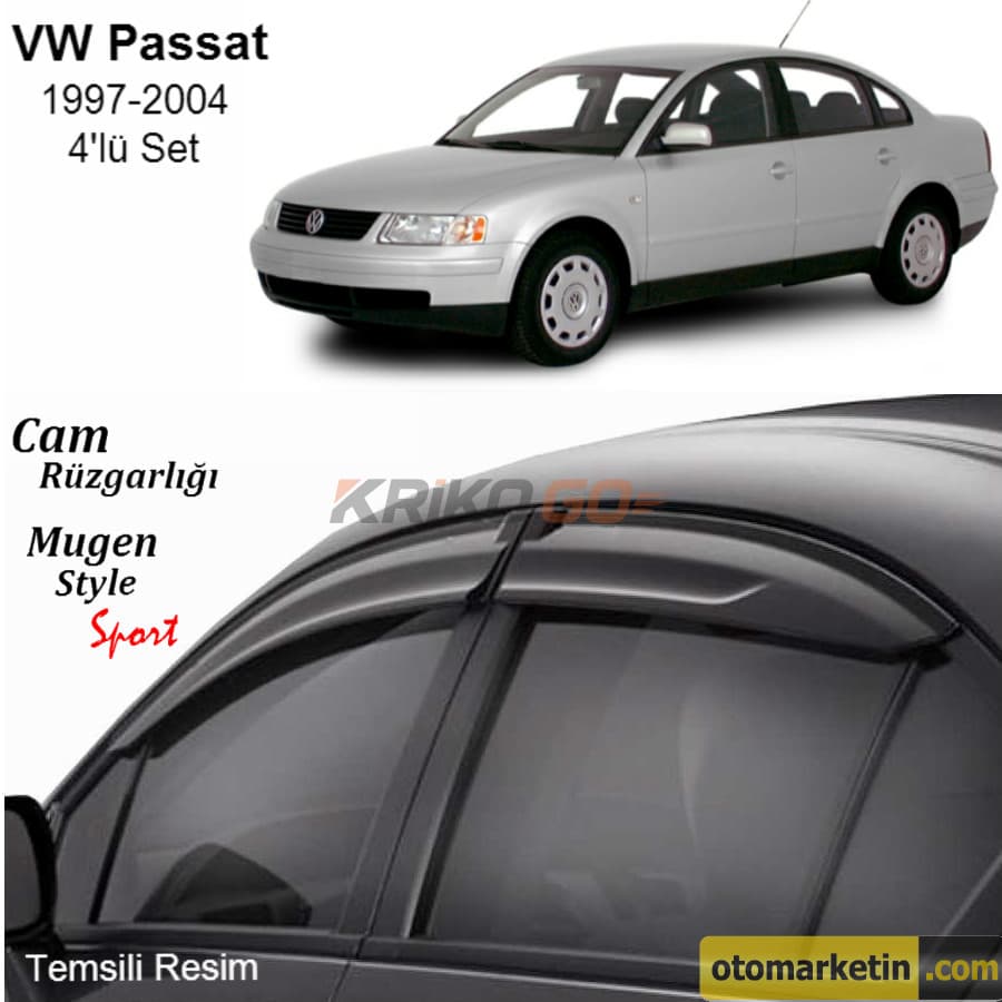 Volkswagen Passat Mugen Cam Rüzgarlığı 1997-2005
