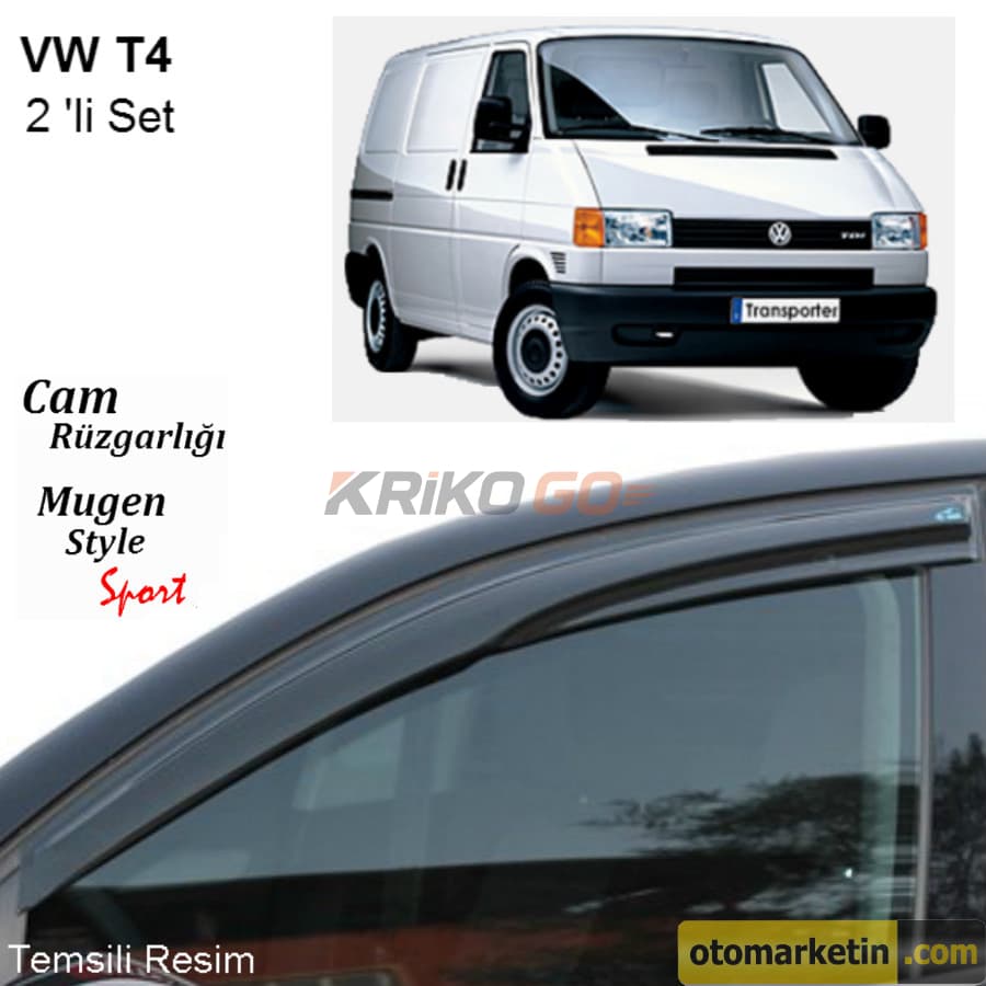 Volkswagen T4 Mugen Cam Rüzgarlığı