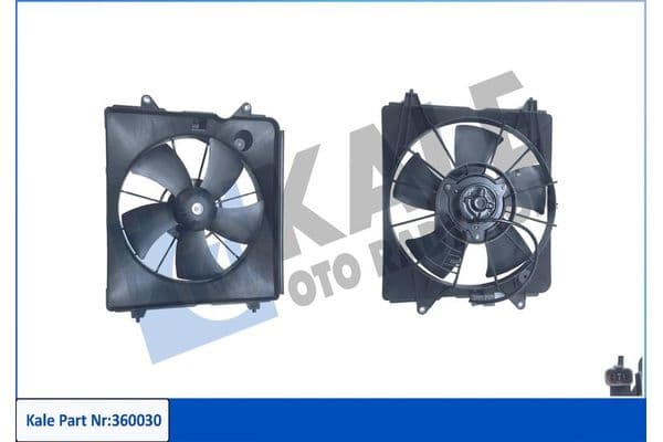 Radyatör Fan ve Motoru Honda Civic Sedan (FC)(10.2016->11.2021) MAHER 04942