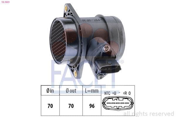 Hava Debimetresi Lada Niva (2121/21213/21214/21215/2131)(01.1979->) SUPSAN AFM0031