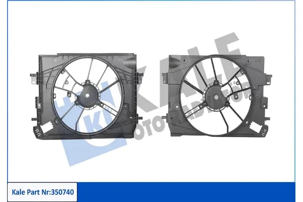 Radyatör Fan ve Motoru Dacia Logan (05.2005->) VEKA 25-3523