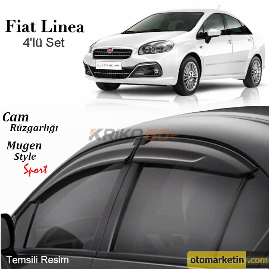 Fiat Linea Mugen Cam Rüzgarlığı