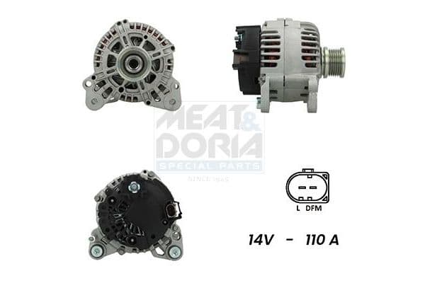 Alternatör Volkswagen Polo IV (9N3)(04.2005->2009) WAI 21491N
