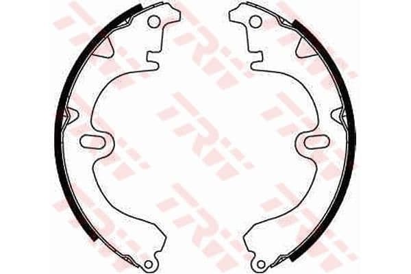 Fren Pabuçlu Balata Arka Daihatsu Charade (XP9F)(2011->2013) BOSCH 0 986 487 759