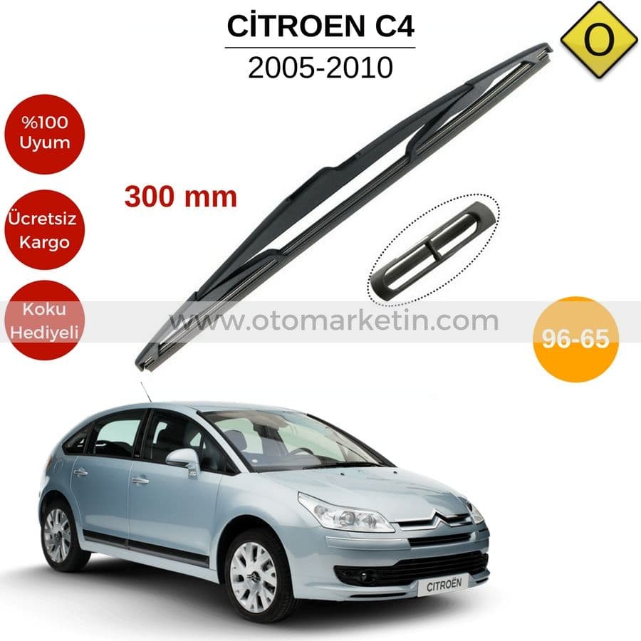 Citroen C4 Arka Silecek 2005-2010(MTM96-65)
