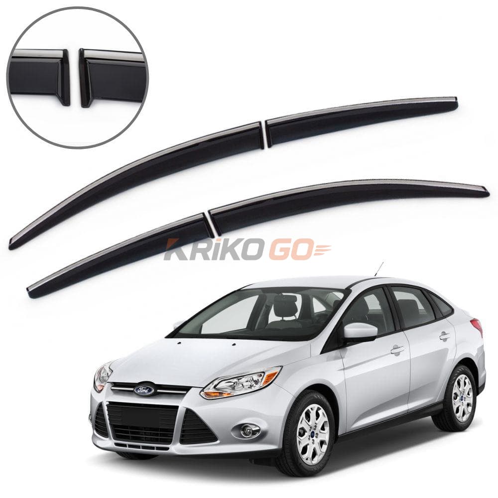 Ford Focus 3 Krom Çıtalı Cam Rüzgarlığı 2012-2018