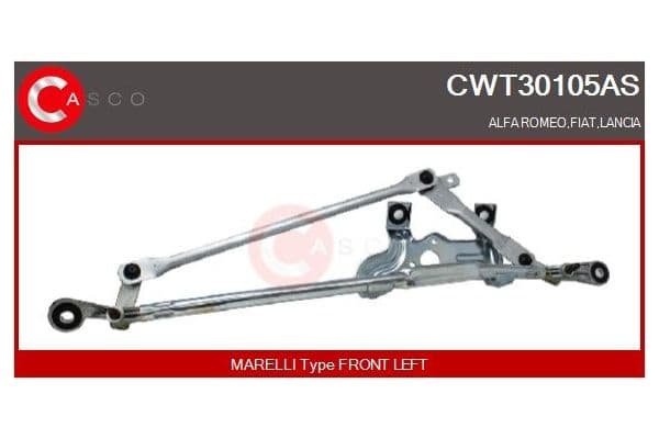 Silecek Mekanizması Ön Alfa Romeo Giulietta (191)(2010->) FIAT ORJINAL 50509396