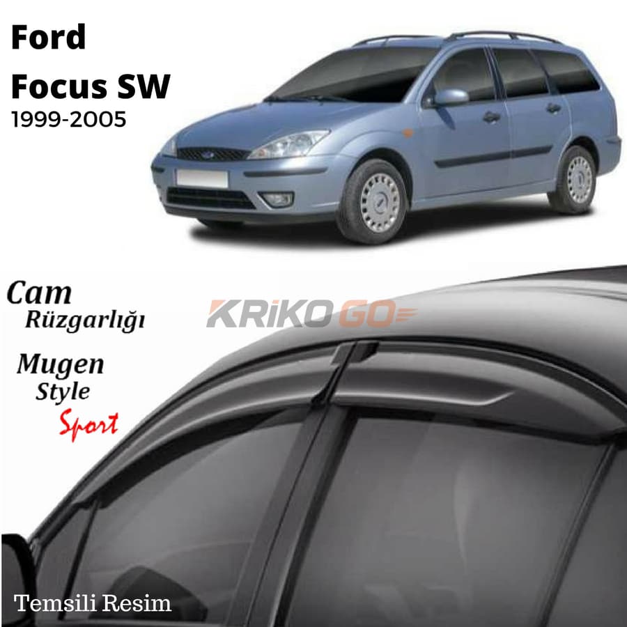 Ford Focus 1 SW Cam Rüzgarlığı