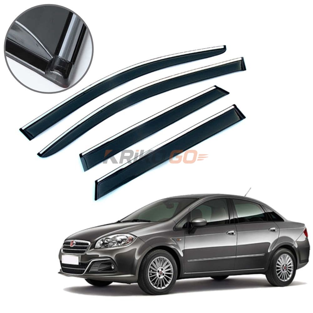 Fiat Linea Krom Çıtalı Cam Rüzgarlığı 2007 Sonrası